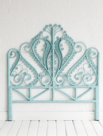 The Peacock headboard via The Family Love Tree