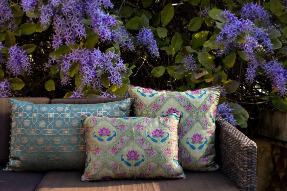 Good-Earth-brocade-silk-cushions