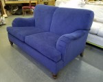 Chatham loveseat Orcas Dark Blue walnut&nbsp;stain